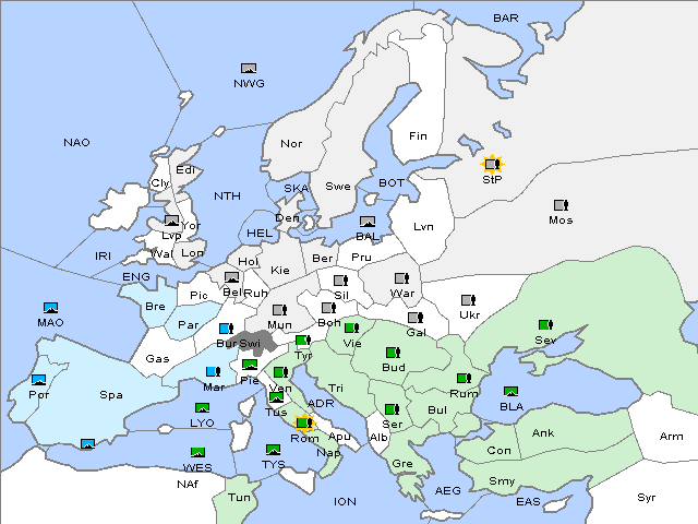 Map Winter 1910 Adjustment