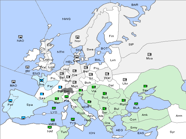 Map Winter 1912 Adjustment