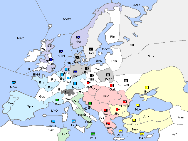 Map Fall 1903 Retreat