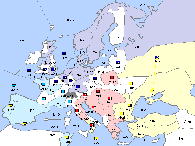 Map Fall 1910 Retreat