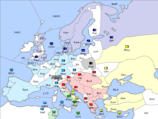 Map Spring 1906 Retreat
