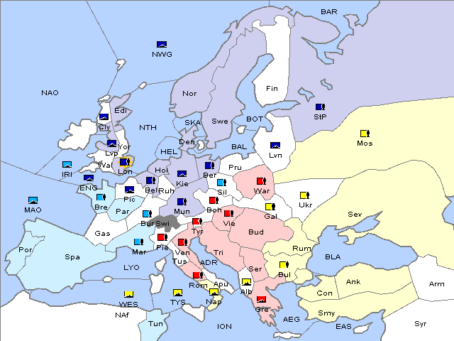 Map Winter 1909 Adjustment