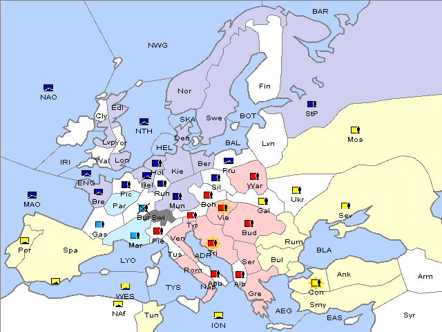 Map Winter 1911 Adjustment