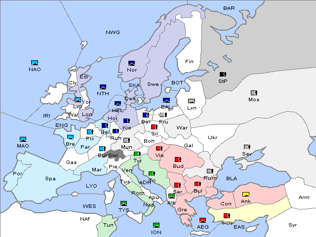 Map Fall 1905 Retreat