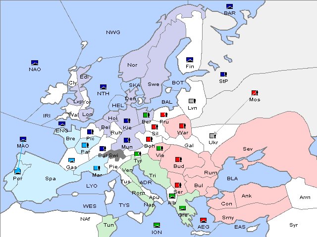 Map Fall 1908 Retreat