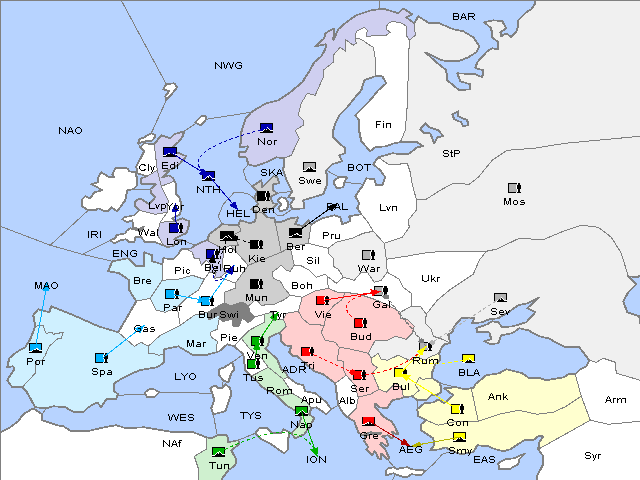 Map Spring 1902 Movement