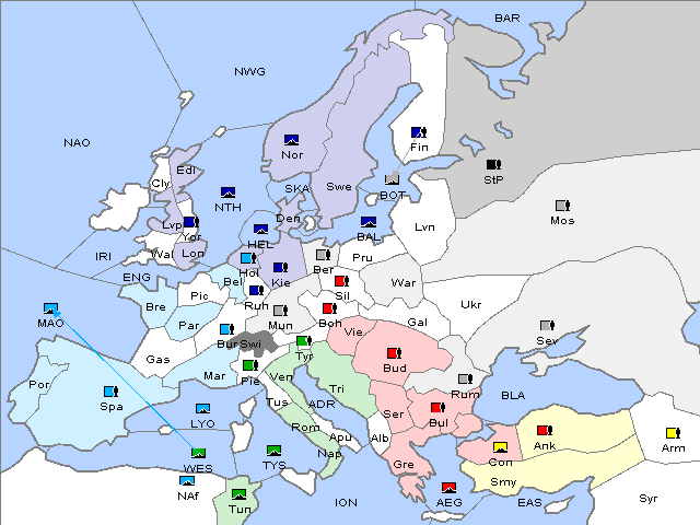 Map Spring 1904 Retreat