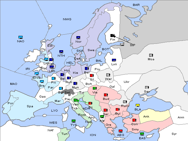 Map Spring 1906 Retreat