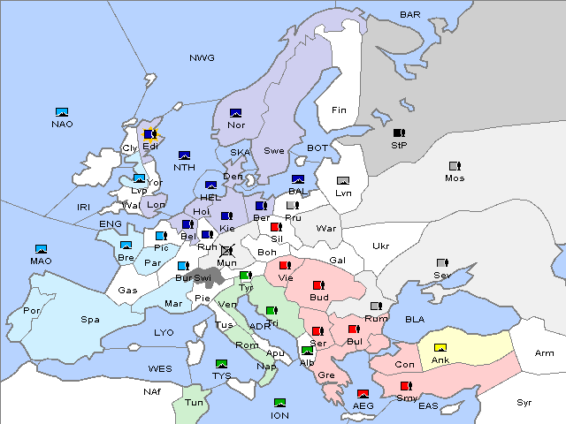 Map Winter 1905 Adjustment