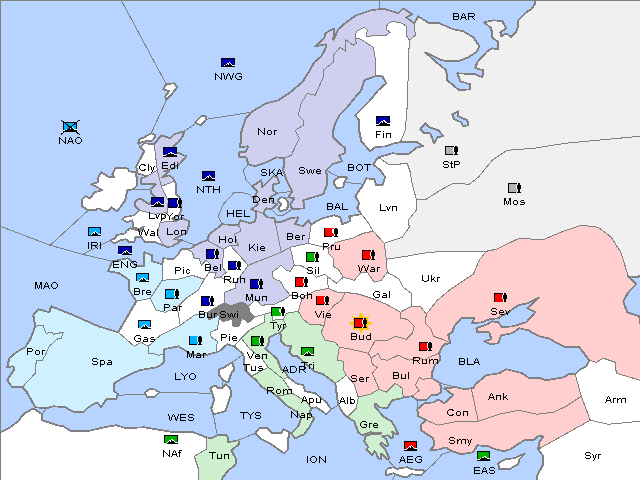 Map Winter 1907 Adjustment