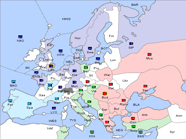 Map Winter 1909 Adjustment