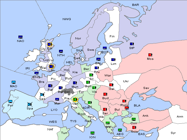 Map Winter 1910 Adjustment