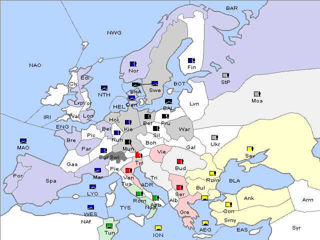 Map Fall 1907 Retreat