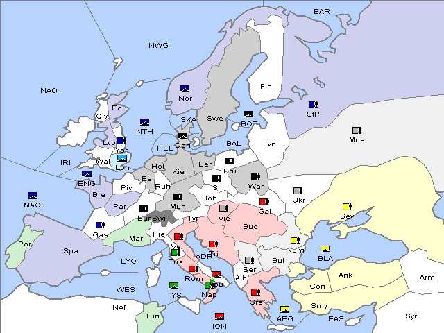 Map Spring 1905 Retreat