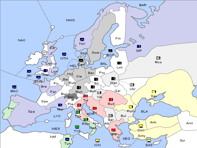 Map Spring 1906 Retreat