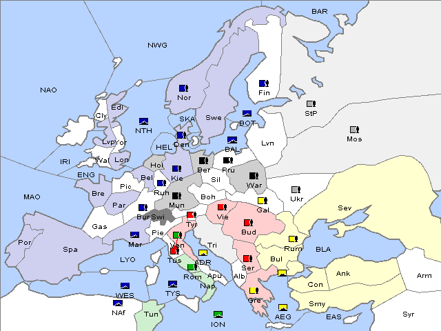 Map Spring 1908 Retreat