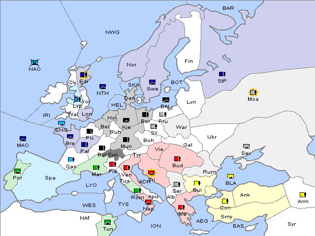 Map Winter 1903 Adjustment