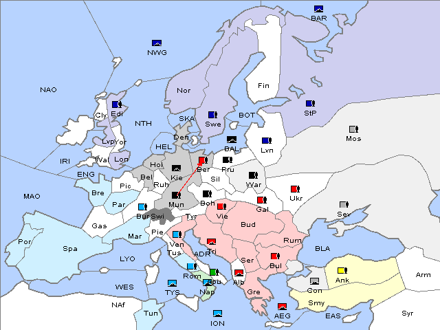 Map Fall 1904 Retreat