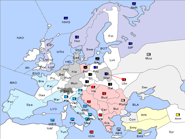 Map Fall 1905 Retreat