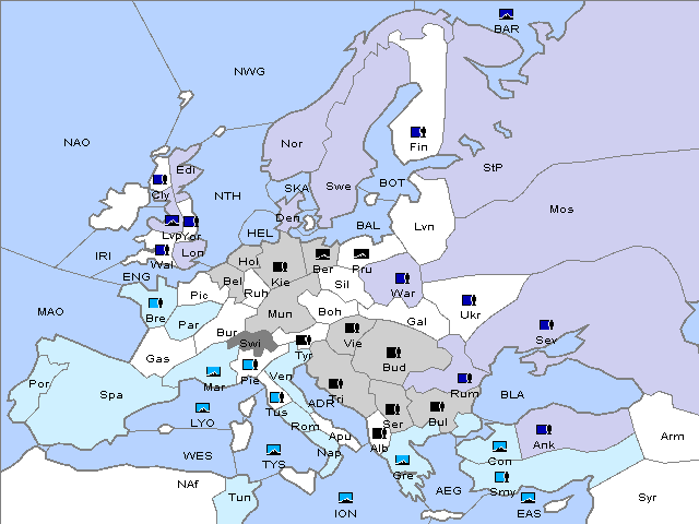 Map Winter 1910 Adjustment