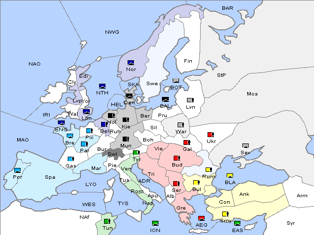 Map Fall 1902 Movement