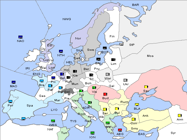 Map Fall 1904 Movement