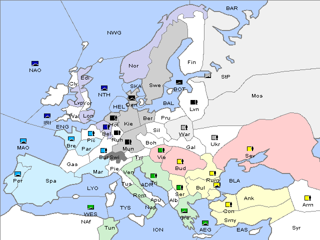 Map Fall 1904 Retreat