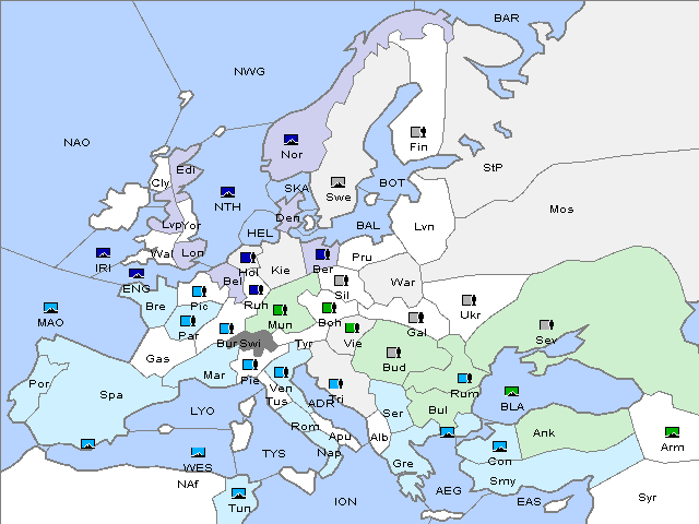Map Fall 1913 Retreat