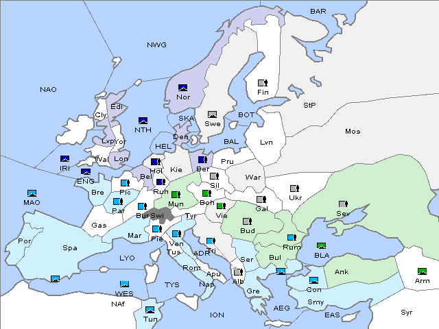 Map Fall 1913 Retreat