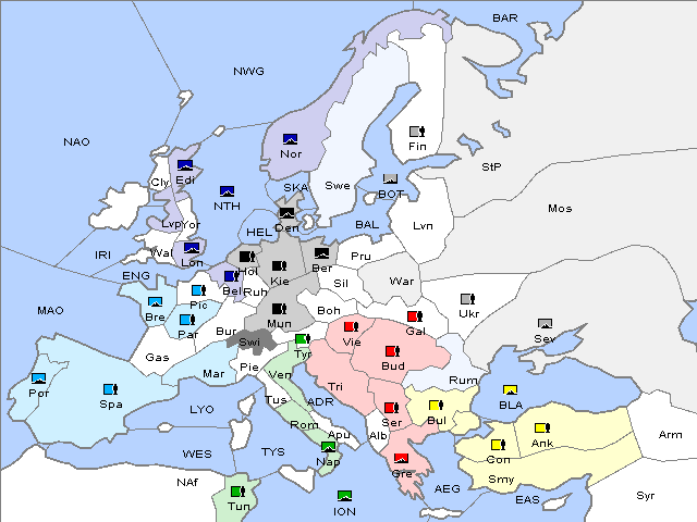 Map Spring 1902 Movement