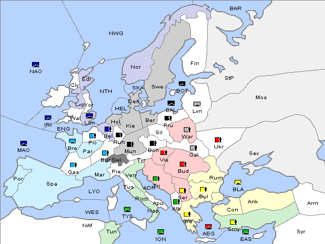 Map Spring 1903 Retreat