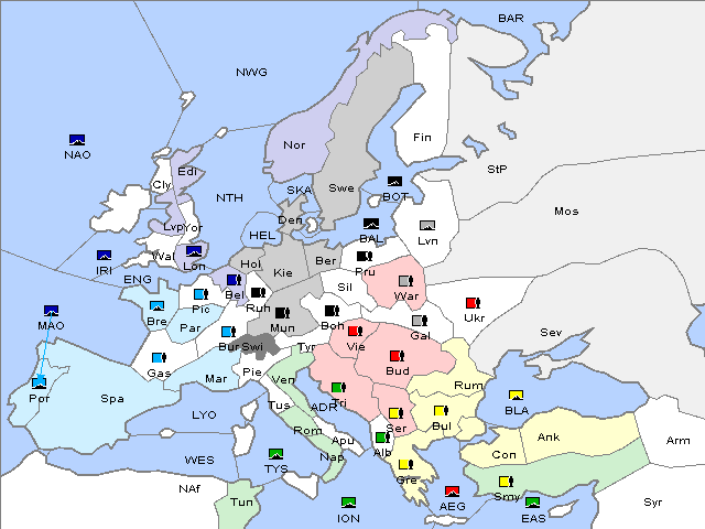 Map Spring 1903 Retreat
