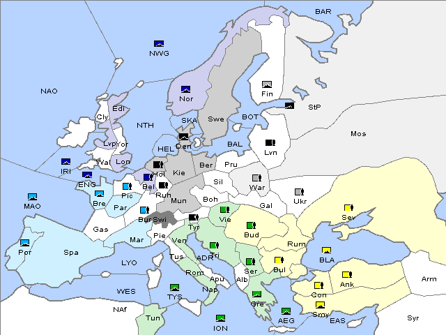 Map Spring 1905 Retreat