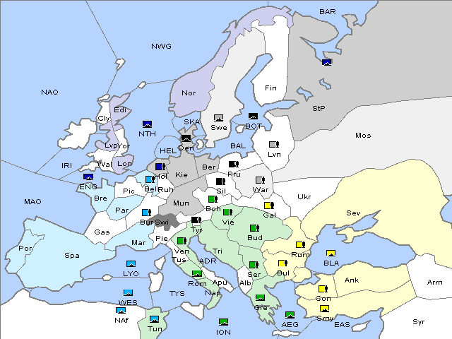 Map Spring 1906 Retreat