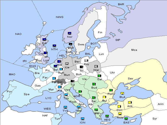 Map Spring 1907 Retreat