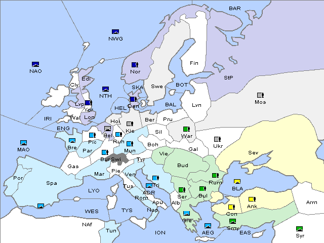 Map Spring 1909 Retreat