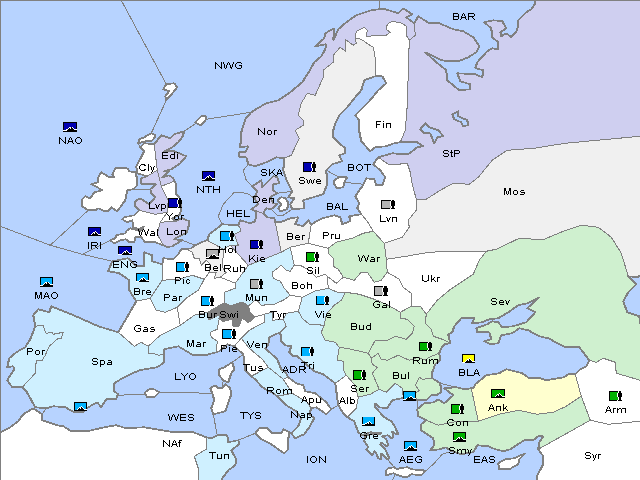 Map Spring 1910 Retreat