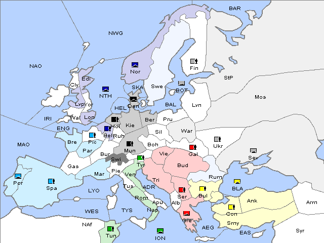 Map Winter 1901 Adjustment