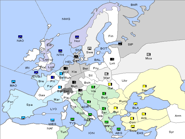 Map Winter 1905 Adjustment
