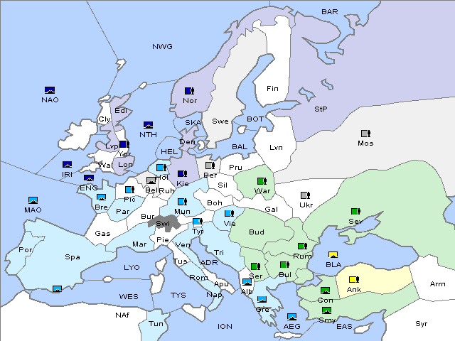 Map Winter 1909 Adjustment