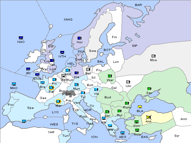 Map Winter 1909 Adjustment