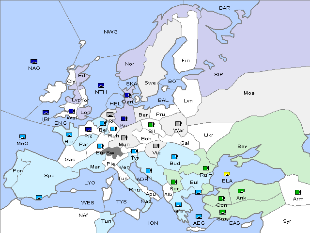Map Winter 1910 Adjustment