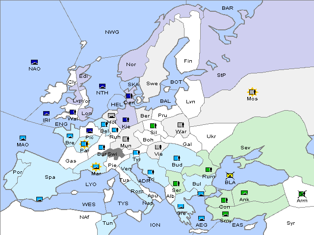 Map Winter 1910 Adjustment